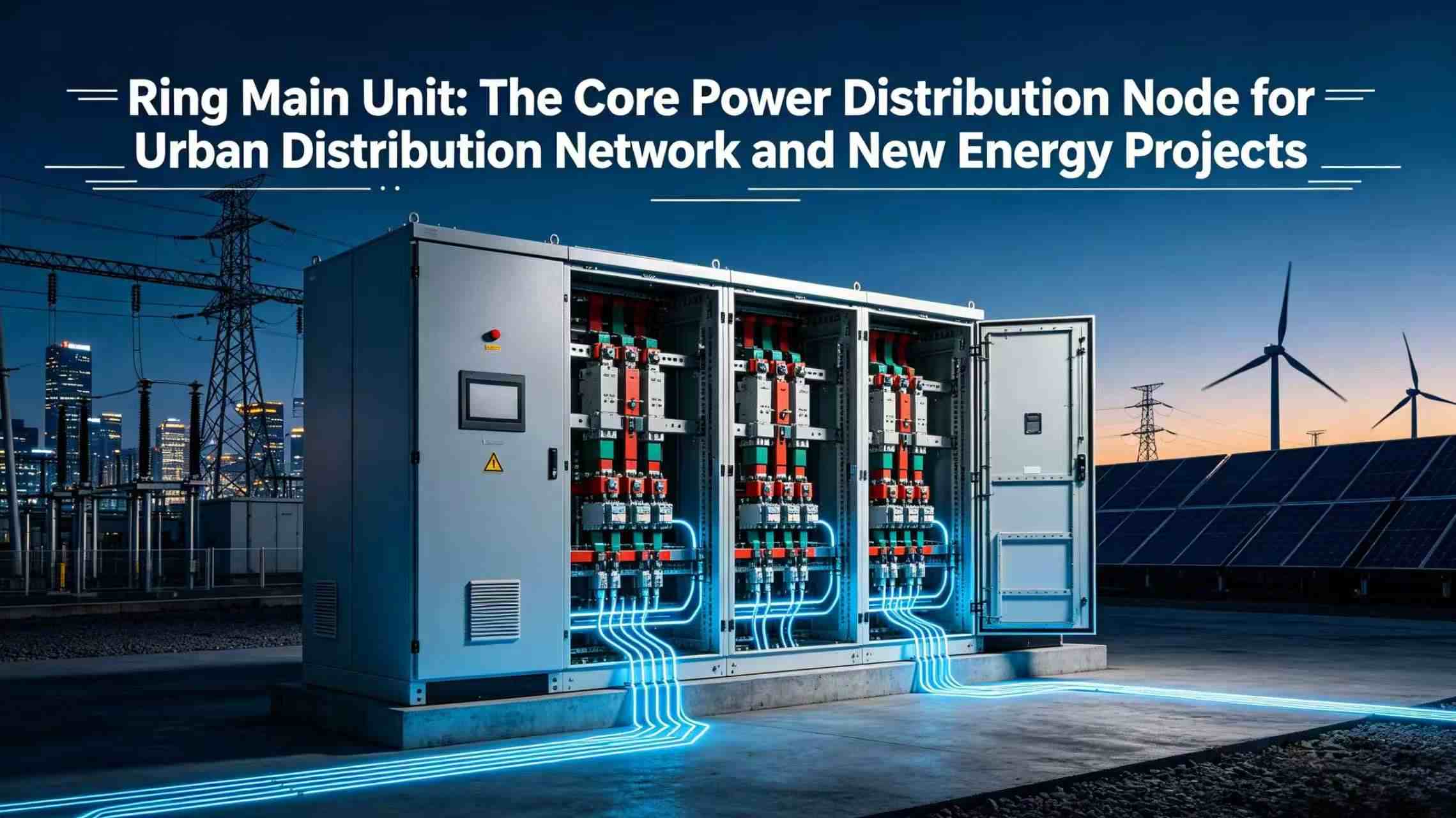 Unidad principal del anillo: el nodo central de distribución de energía para redes de distribución urbana y nuevos proyectos de energía
