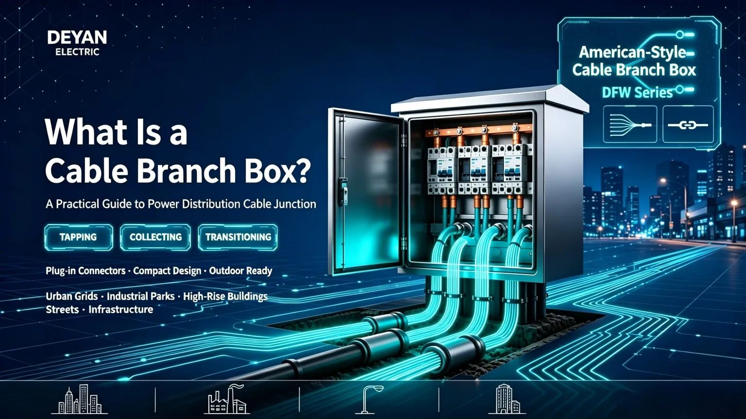 ¿Qué es una caja de derivación de cable y cómo funciona?