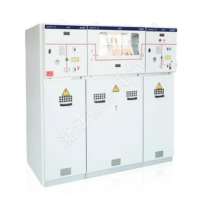 Tablero de distribución principal de anillo cerrado de metal de CA